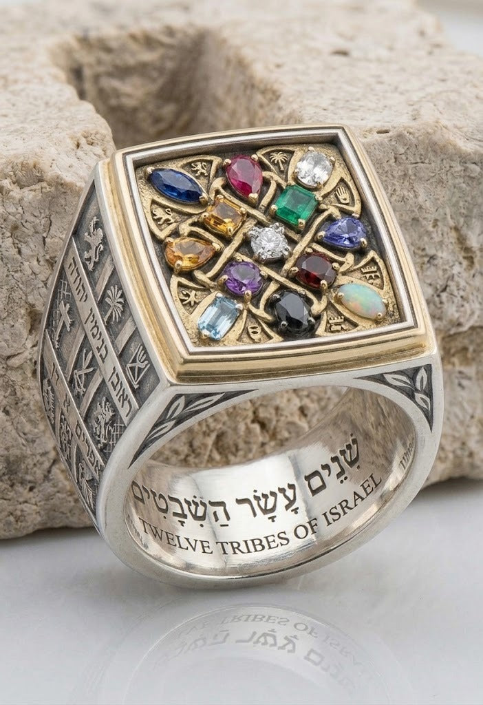 Twelve Tribes Hoshen Ring | טבעת שנים עשר השבטים