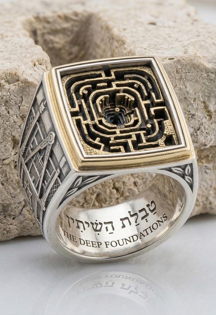 Shitayin Deep Foundations Ring | טבעת טבלת השיתין
